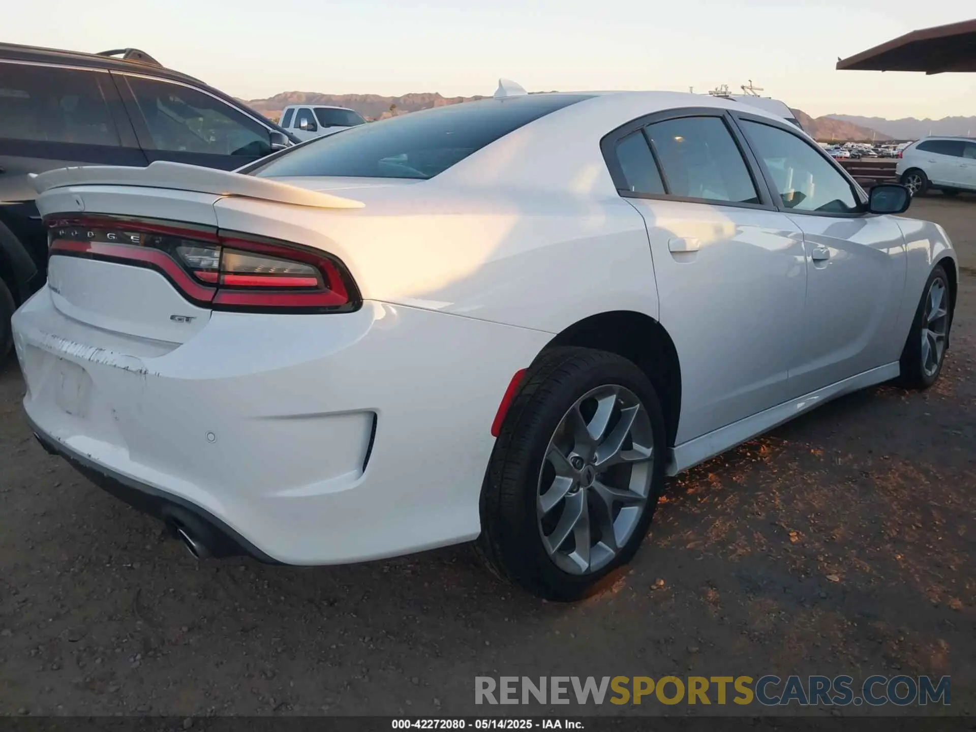 4 Photograph of a damaged car 2C3CDXHG0PH603374 DODGE CHARGER 2023