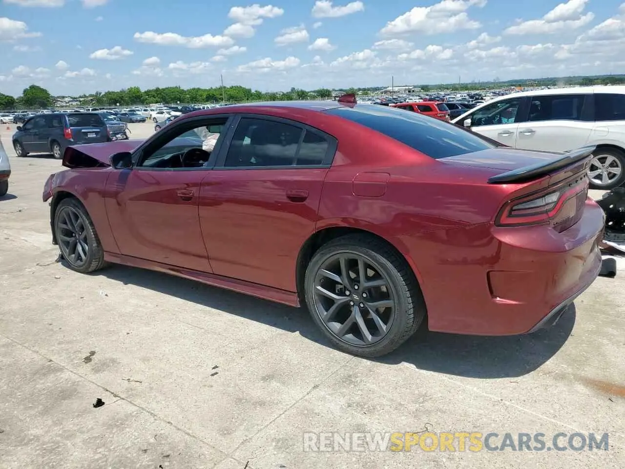 2 Фотография поврежденного автомобиля 2C3CDXHG0PH683064 DODGE CHARGER 2023