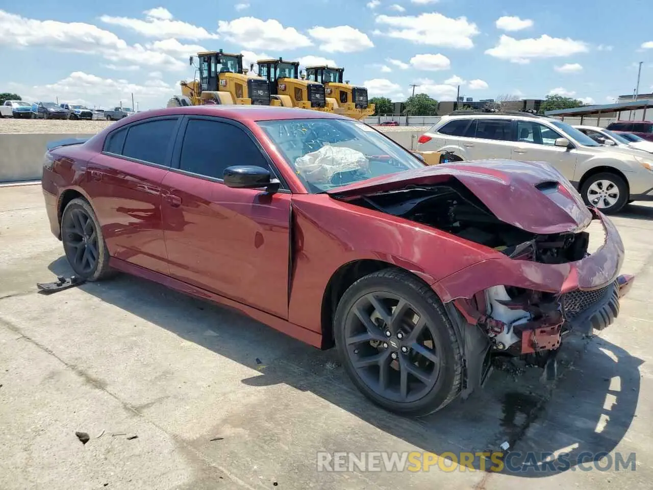 4 Фотография поврежденного автомобиля 2C3CDXHG0PH683064 DODGE CHARGER 2023