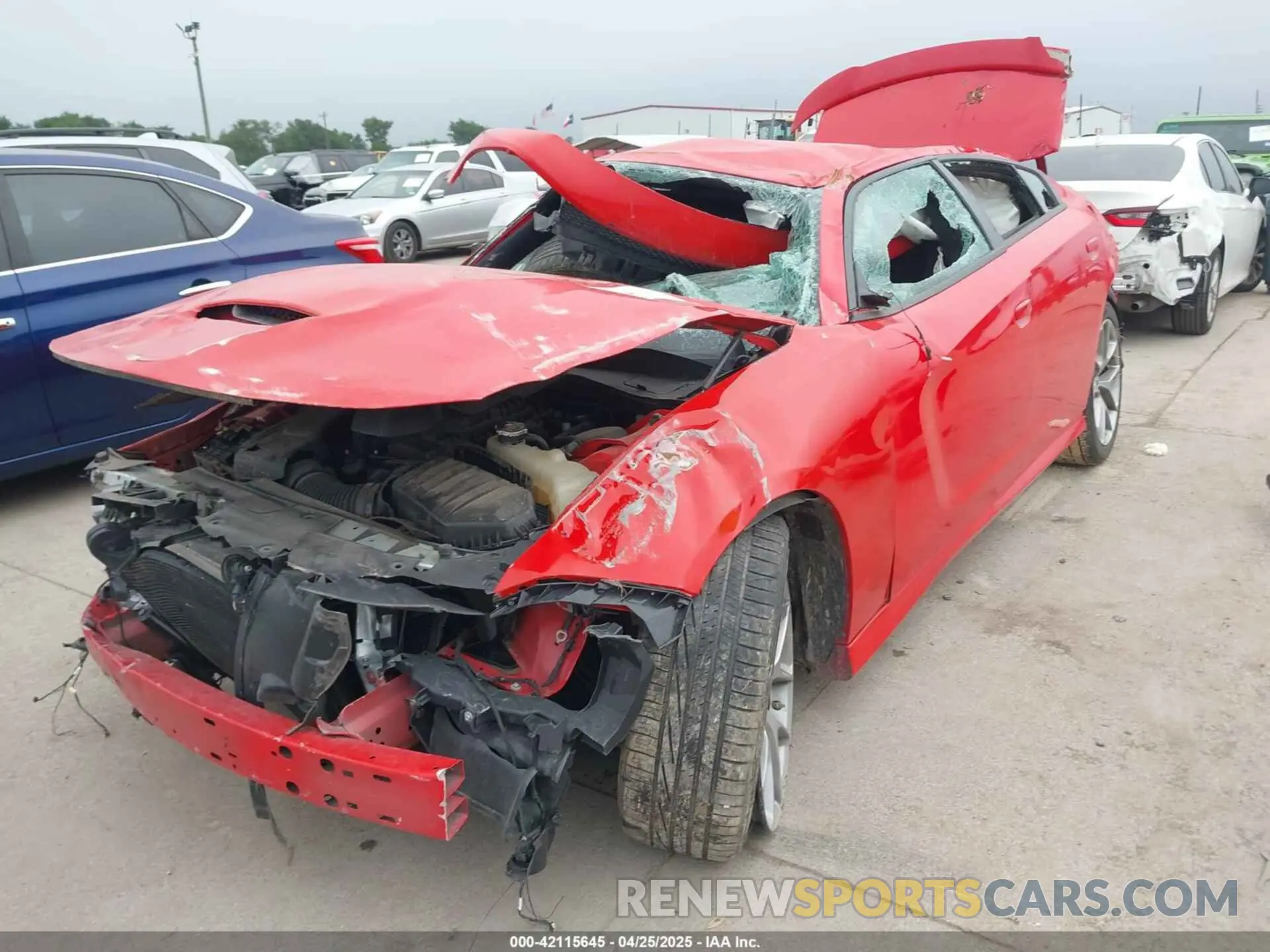 6 Photograph of a damaged car 2C3CDXHG1PH539040 DODGE CHARGER 2023