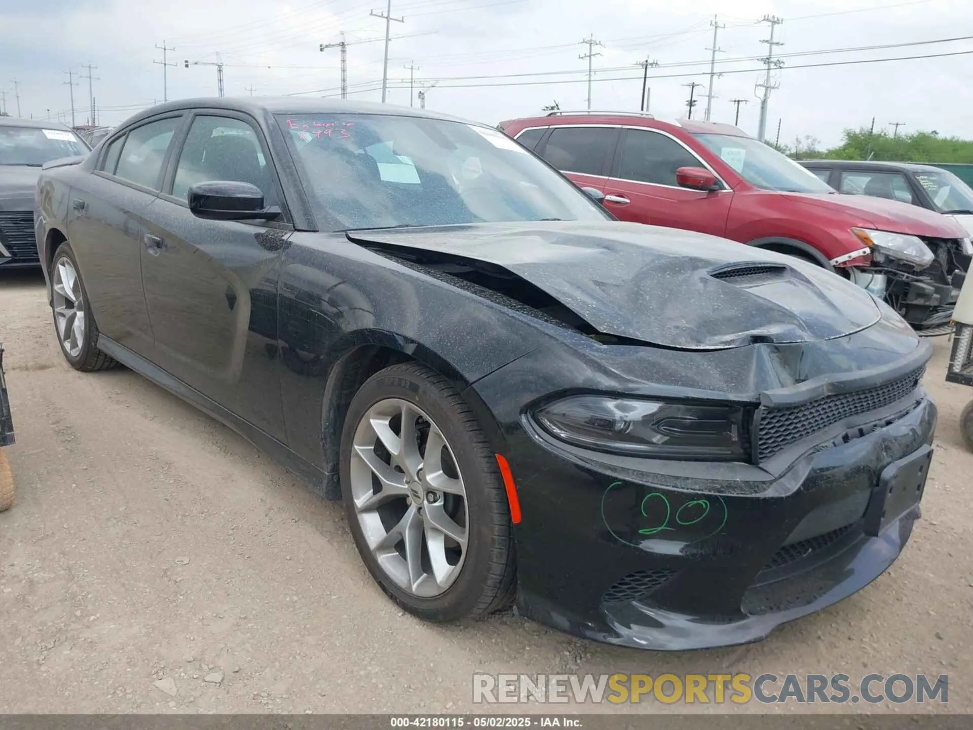 1 Фотография поврежденного автомобиля 2C3CDXHG1PH566237 DODGE CHARGER 2023