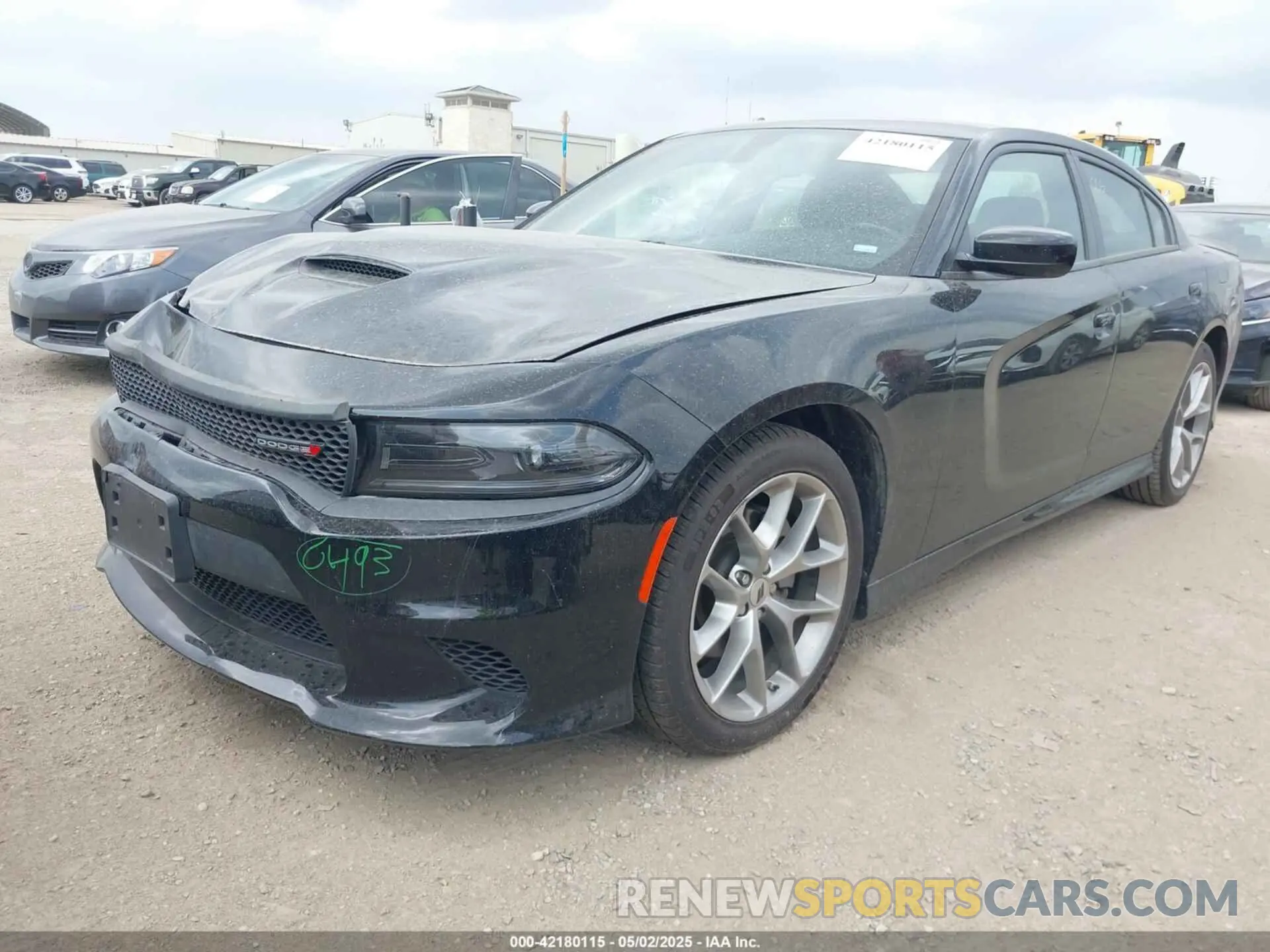 2 Фотография поврежденного автомобиля 2C3CDXHG1PH566237 DODGE CHARGER 2023