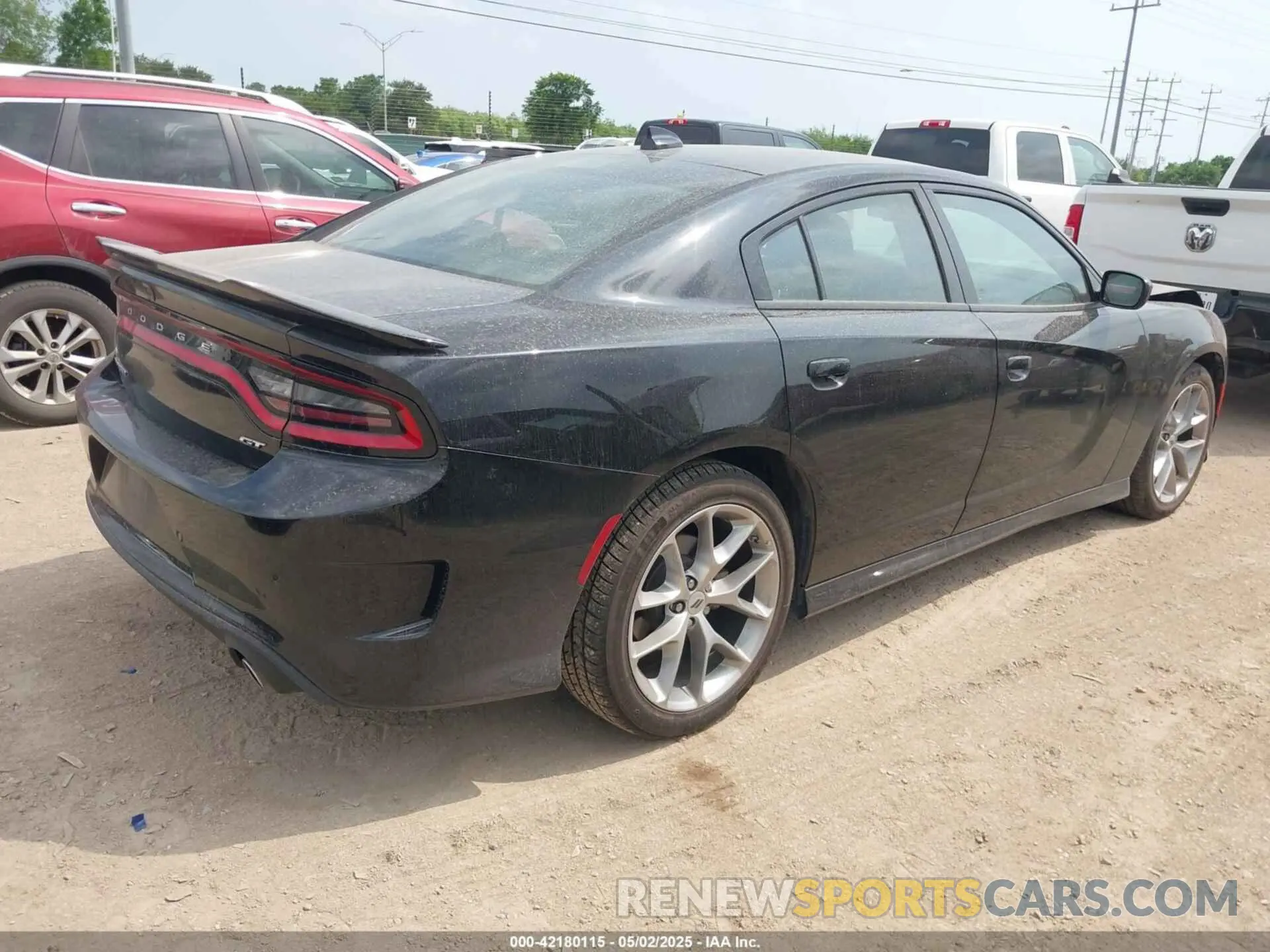 4 Фотография поврежденного автомобиля 2C3CDXHG1PH566237 DODGE CHARGER 2023