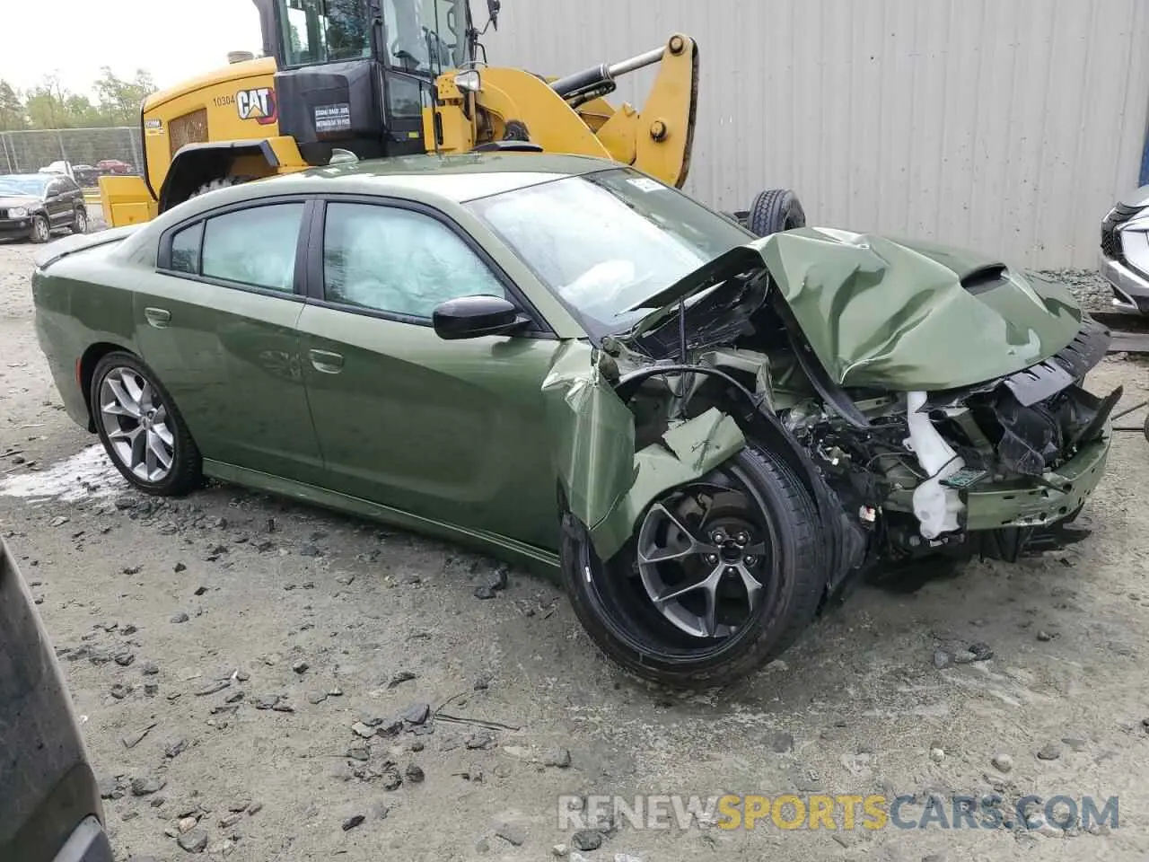4 Photograph of a damaged car 2C3CDXHG1PH588092 DODGE CHARGER 2023
