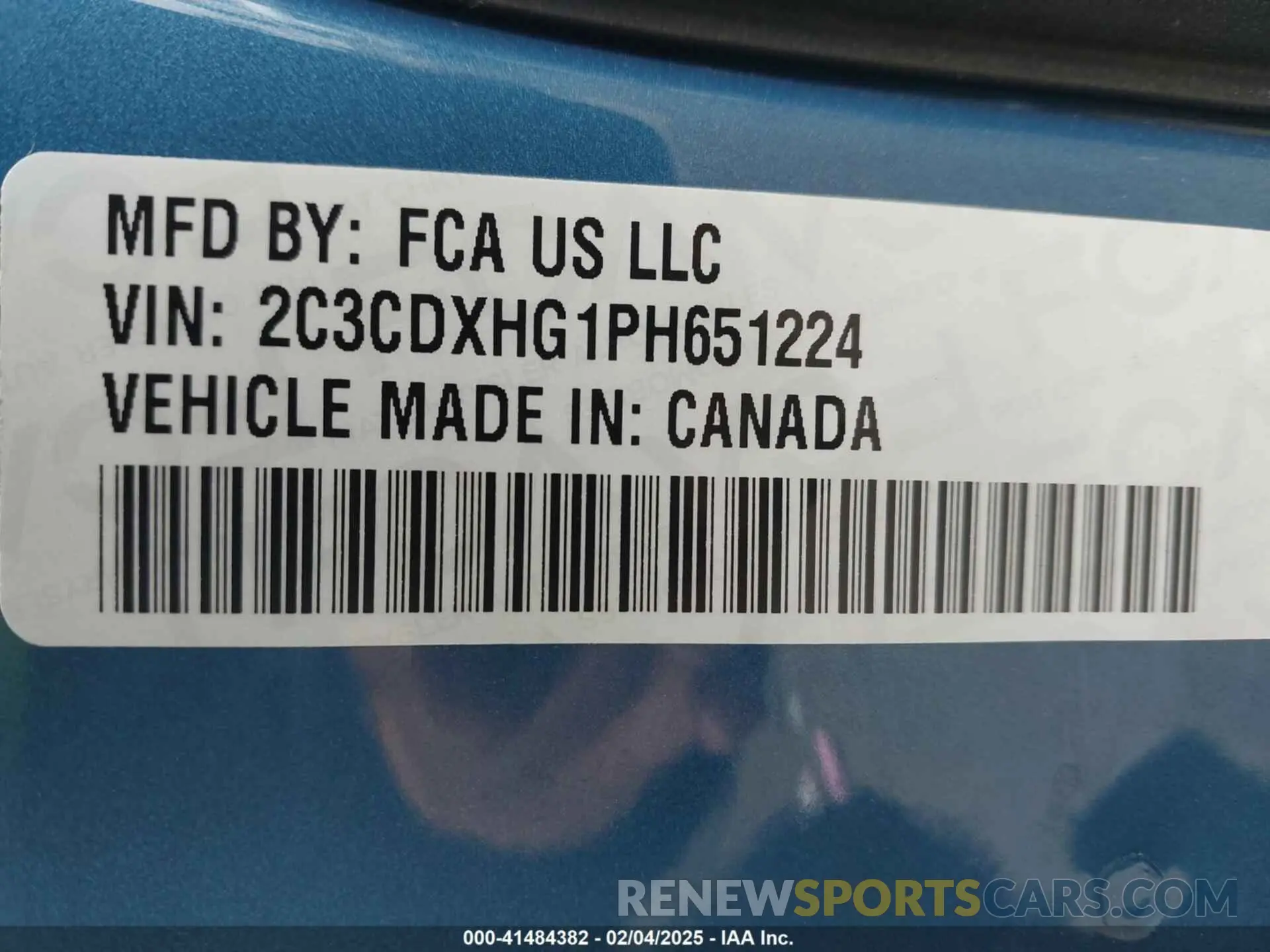 9 Фотография поврежденного автомобиля 2C3CDXHG1PH651224 DODGE CHARGER 2023