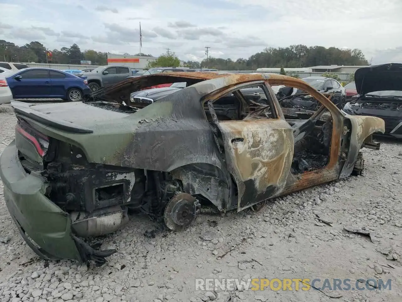 3 Photograph of a damaged car 2C3CDXHG2PH551763 DODGE CHARGER 2023