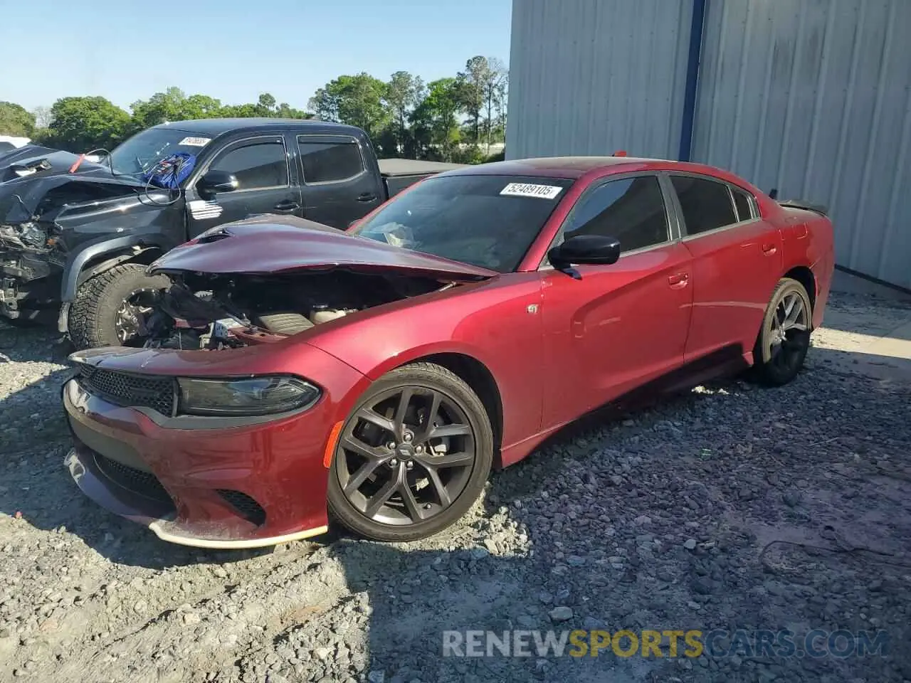 1 Фотография поврежденного автомобиля 2C3CDXHG2PH622475 DODGE CHARGER 2023