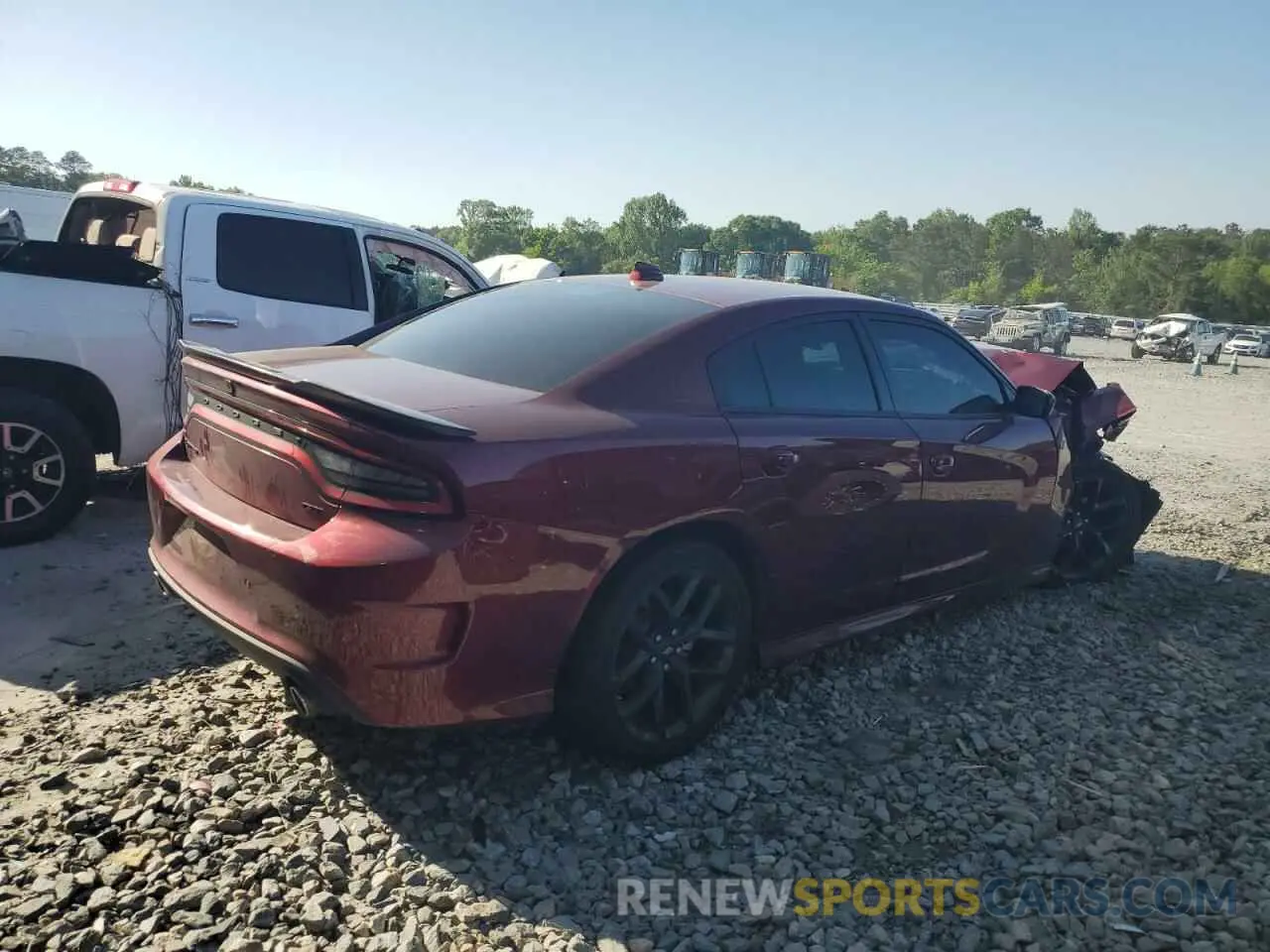 3 Фотография поврежденного автомобиля 2C3CDXHG2PH622475 DODGE CHARGER 2023