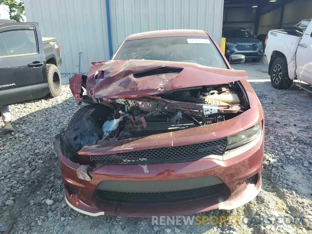 5 Фотография поврежденного автомобиля 2C3CDXHG2PH622475 DODGE CHARGER 2023