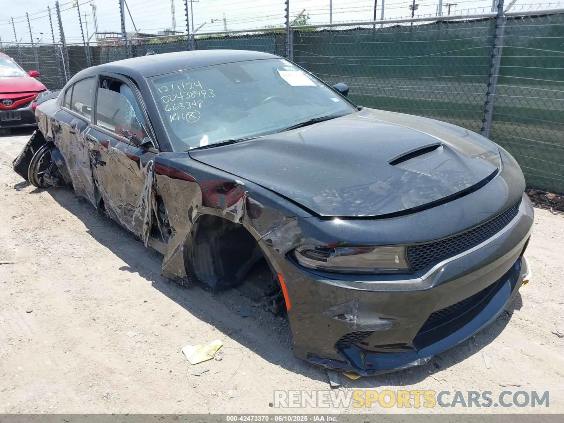 1 Фотография поврежденного автомобиля 2C3CDXHG2PH663348 DODGE CHARGER 2023