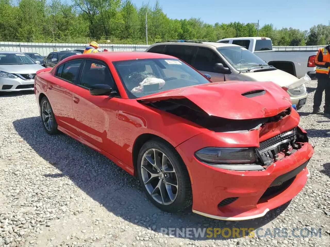 4 Фотография поврежденного автомобиля 2C3CDXHG3PH530470 DODGE CHARGER 2023