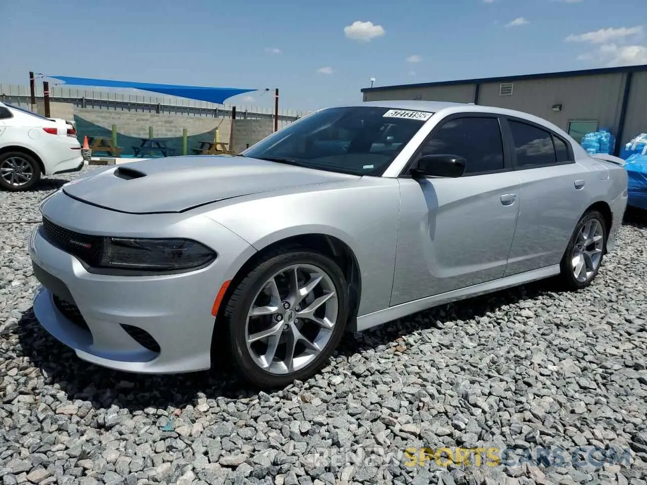 1 Photograph of a damaged car 2C3CDXHG3PH594735 DODGE CHARGER 2023