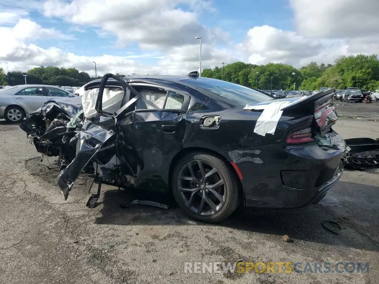 2 Photograph of a damaged car 2C3CDXHG4PH615818 DODGE CHARGER 2023
