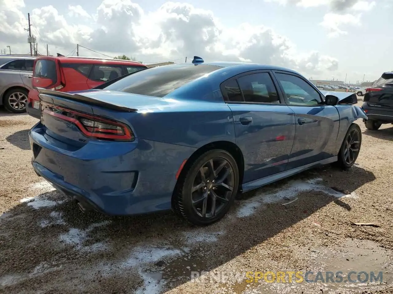 3 Фотография поврежденного автомобиля 2C3CDXHG4PH671094 DODGE CHARGER 2023