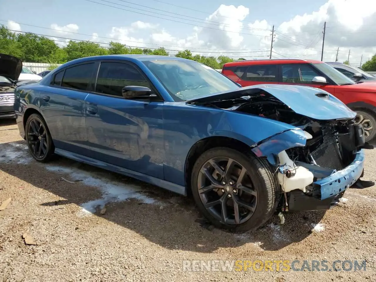 4 Фотография поврежденного автомобиля 2C3CDXHG4PH671094 DODGE CHARGER 2023
