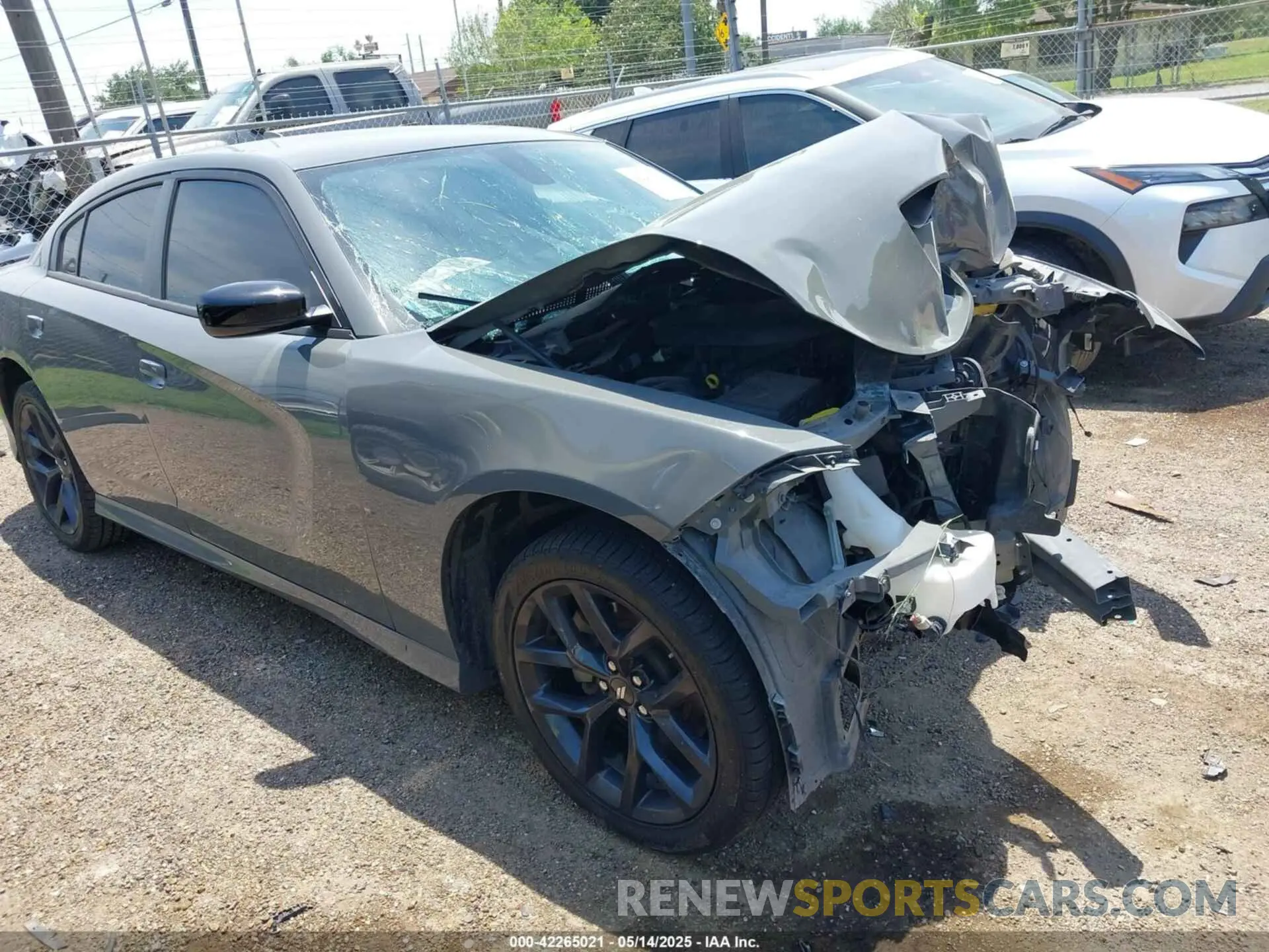 1 Photograph of a damaged car 2C3CDXHG5PH651128 DODGE CHARGER 2023