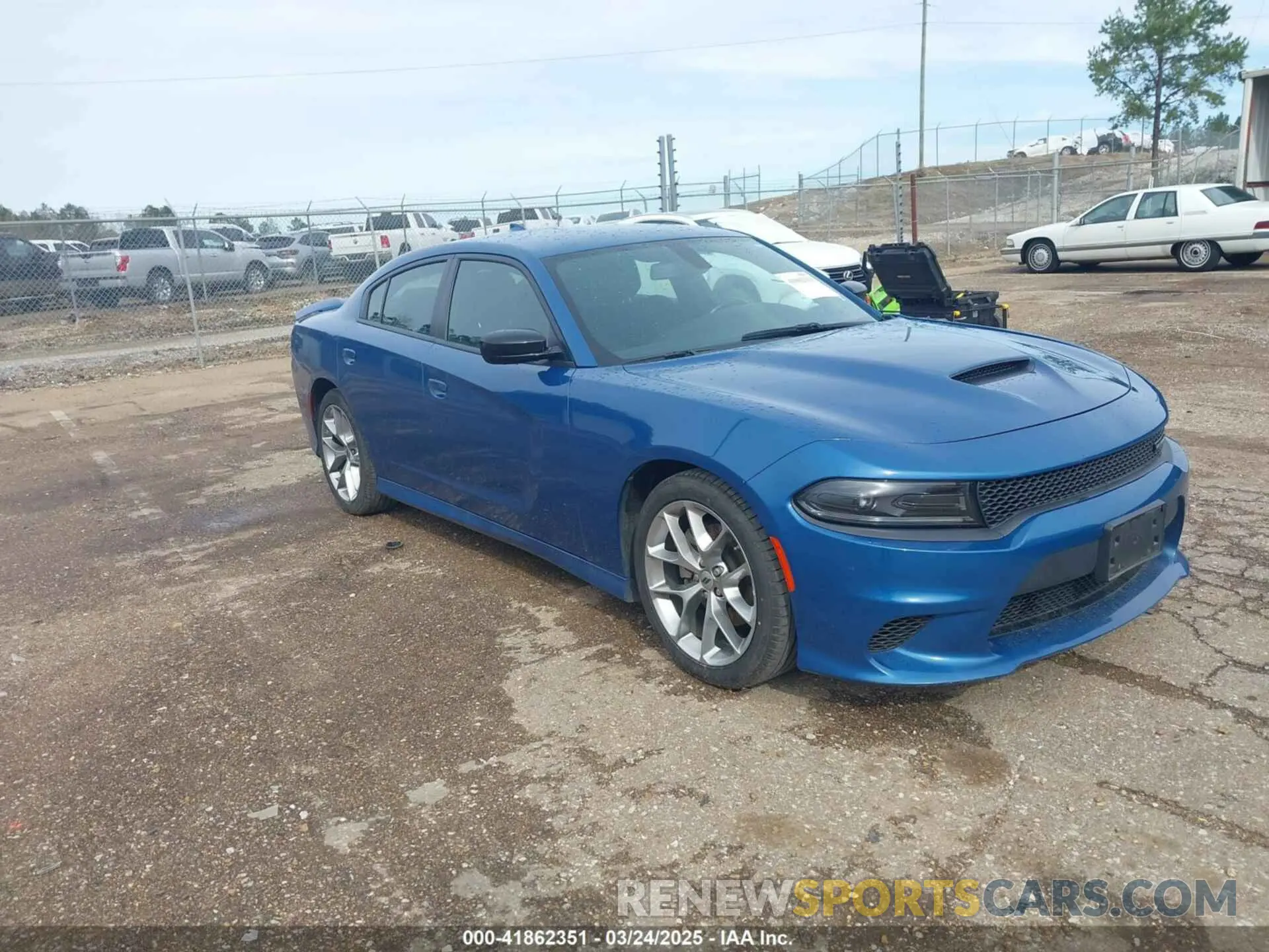 1 Photograph of a damaged car 2C3CDXHG6PH566248 DODGE CHARGER 2023