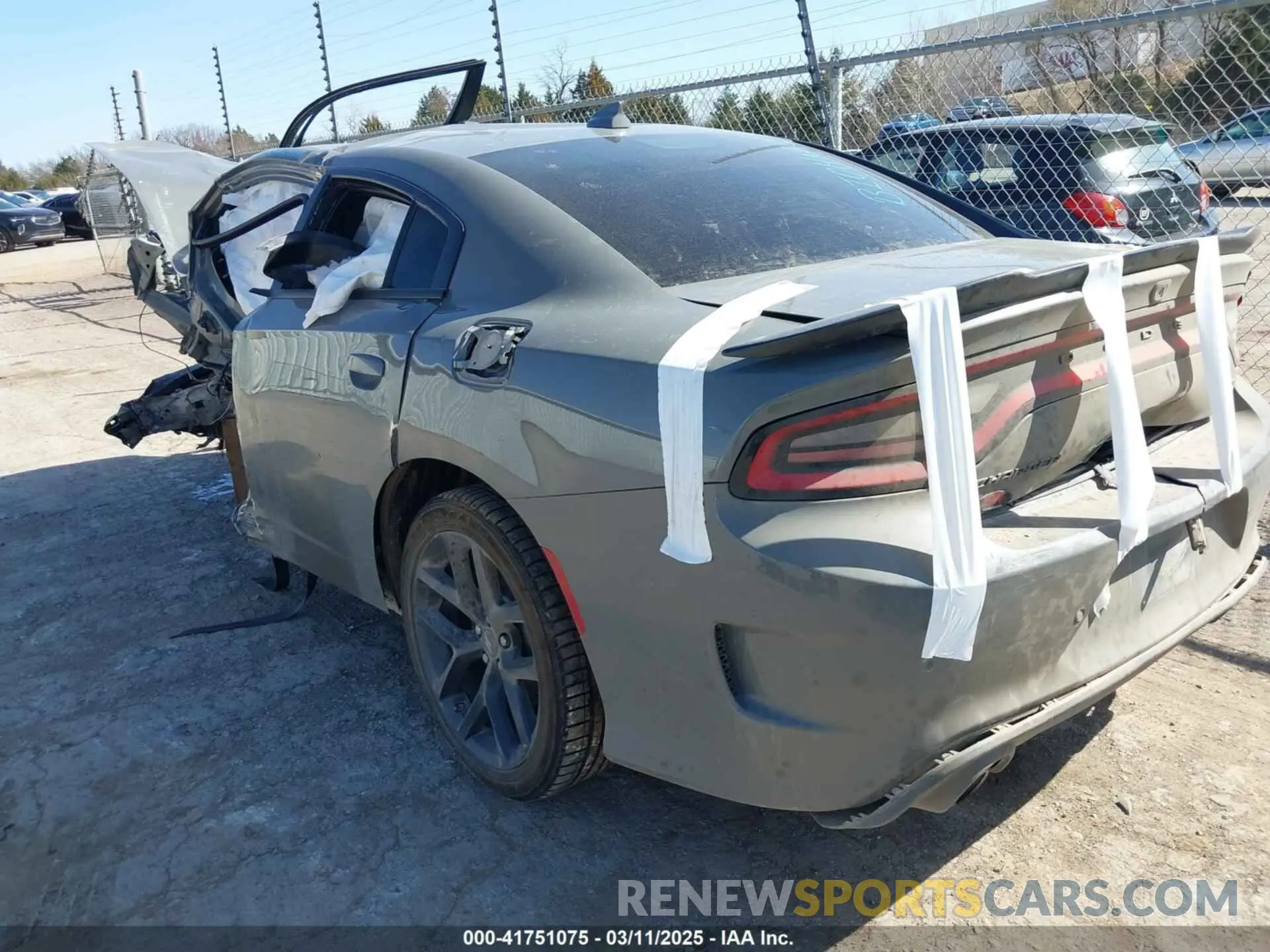 3 Photograph of a damaged car 2C3CDXHG6PH631048 DODGE CHARGER 2023