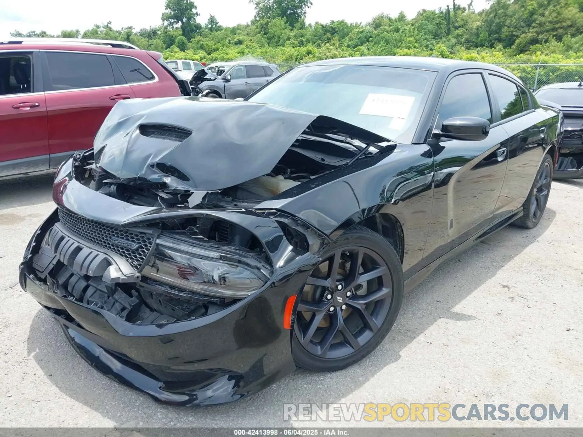 2 Photograph of a damaged car 2C3CDXHG7PH622679 DODGE CHARGER 2023