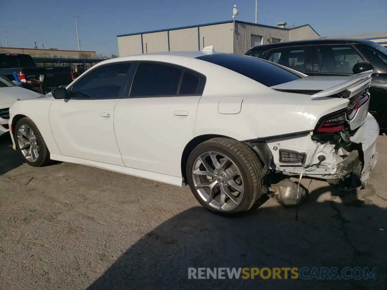 2 Фотография поврежденного автомобиля 2C3CDXHG7PH639336 DODGE CHARGER 2023