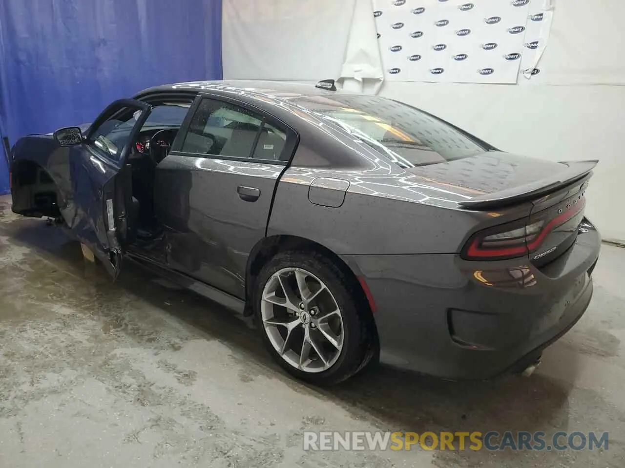2 Photograph of a damaged car 2C3CDXHG8PH546955 DODGE CHARGER 2023