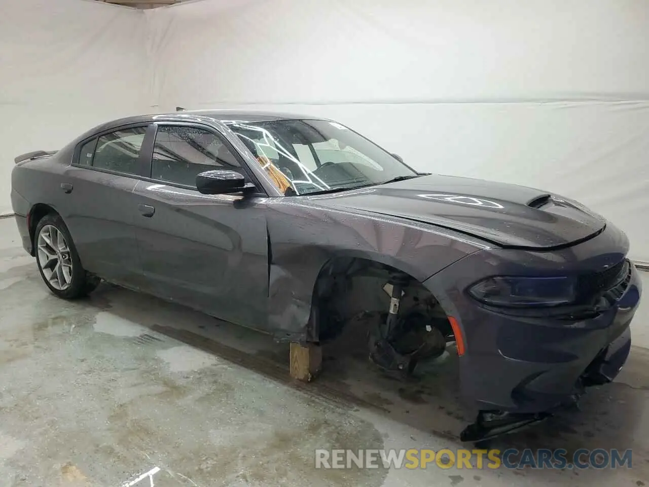 4 Photograph of a damaged car 2C3CDXHG8PH546955 DODGE CHARGER 2023