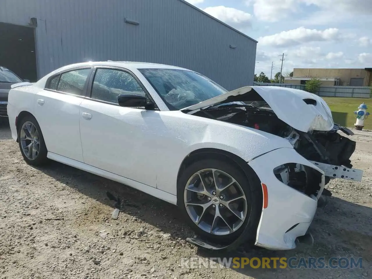 4 Фотография поврежденного автомобиля 2C3CDXHG8PH606734 DODGE CHARGER 2023
