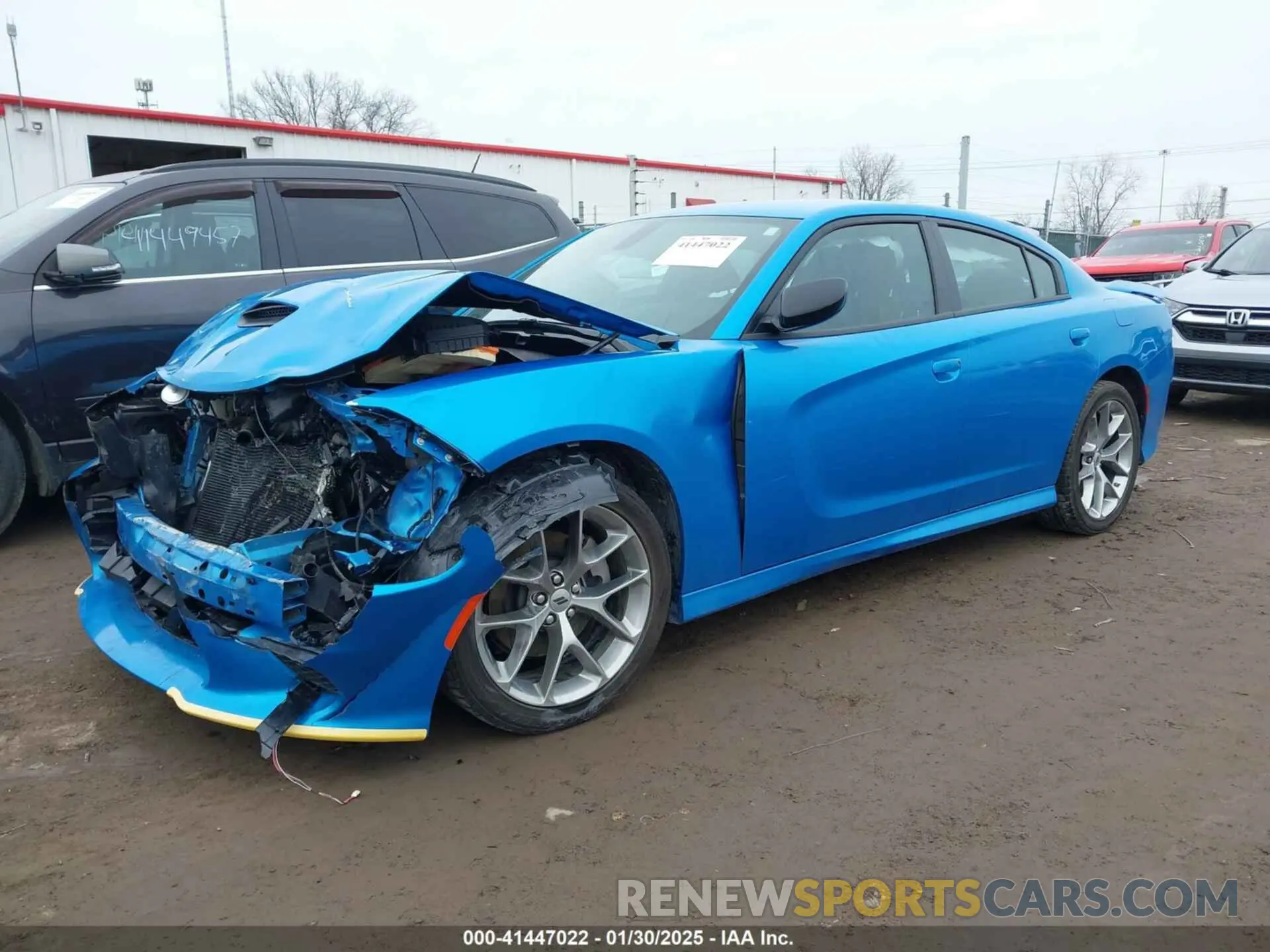 2 Photograph of a damaged car 2C3CDXHG8PH690618 DODGE CHARGER 2023