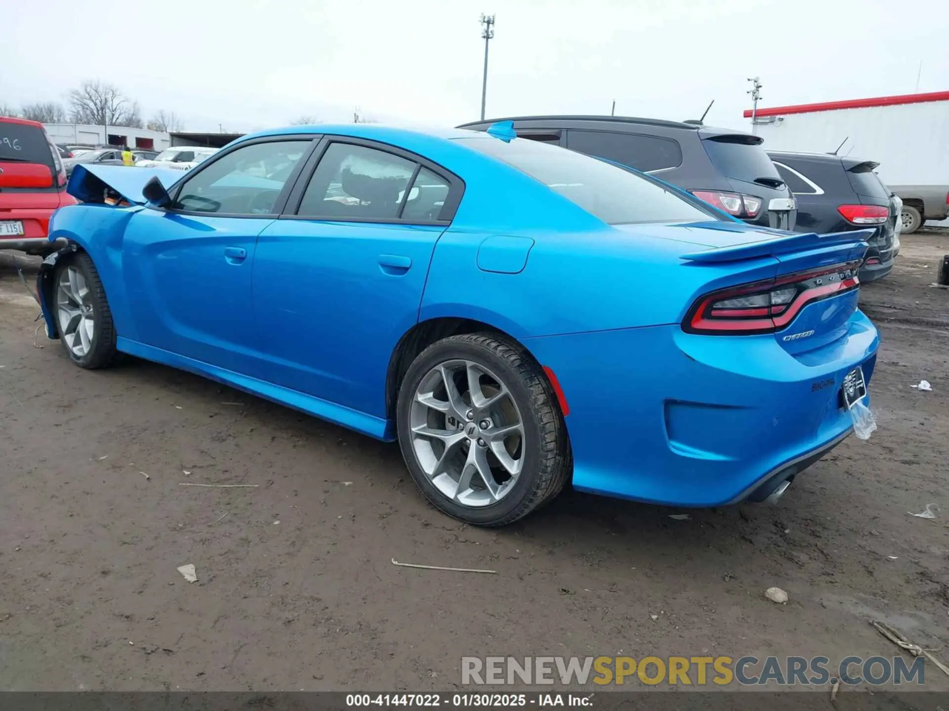 3 Photograph of a damaged car 2C3CDXHG8PH690618 DODGE CHARGER 2023