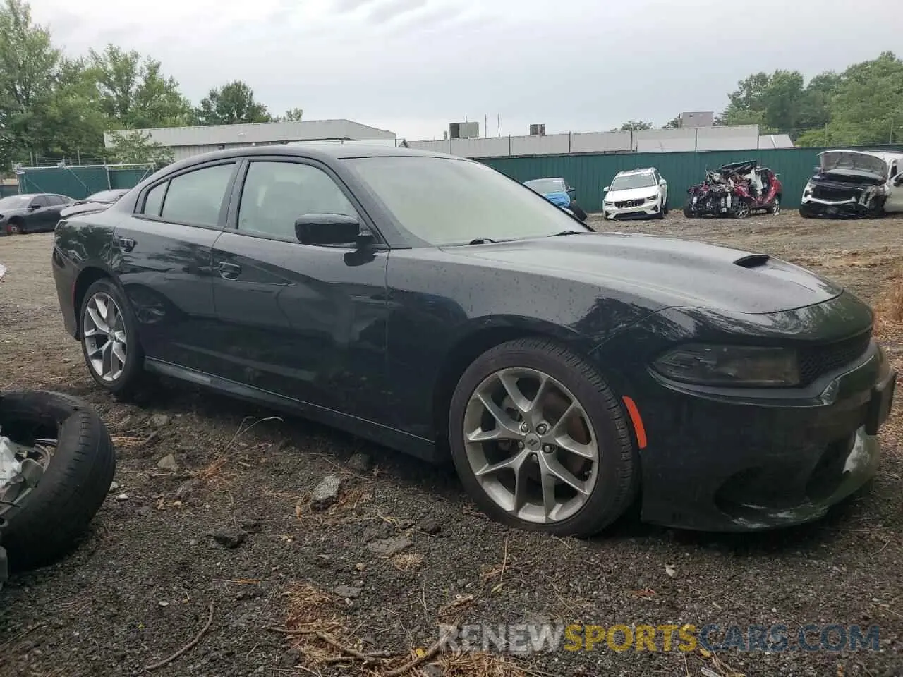 4 Photograph of a damaged car 2C3CDXHG9PH575588 DODGE CHARGER 2023