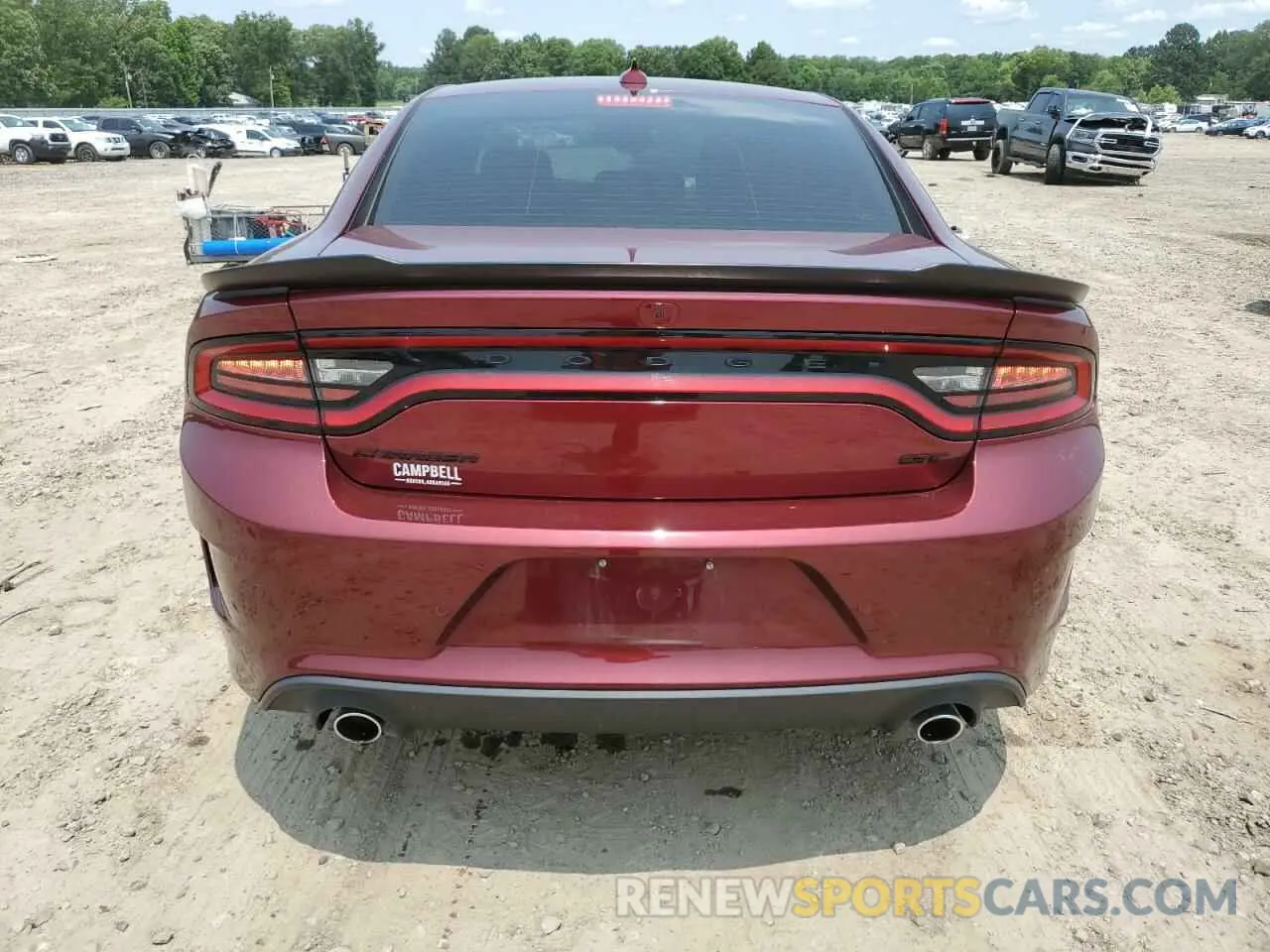 6 Photograph of a damaged car 2C3CDXHGXPH576975 DODGE CHARGER 2023