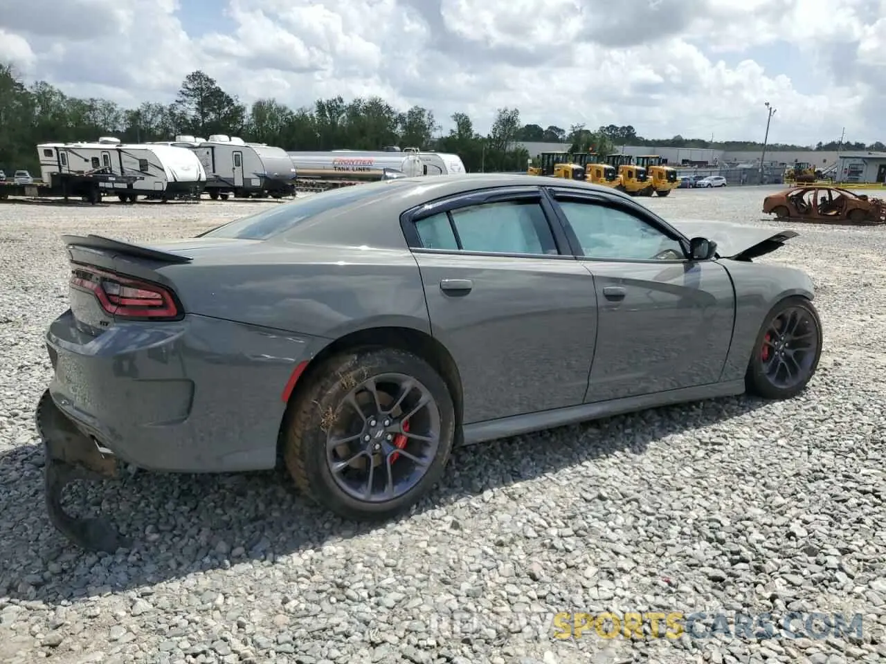 3 Photograph of a damaged car 2C3CDXHGXPH682844 DODGE CHARGER 2023