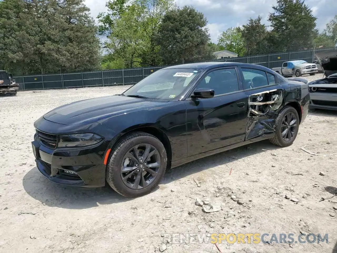 1 Photograph of a damaged car 2C3CDXJG3PH676541 DODGE CHARGER 2023