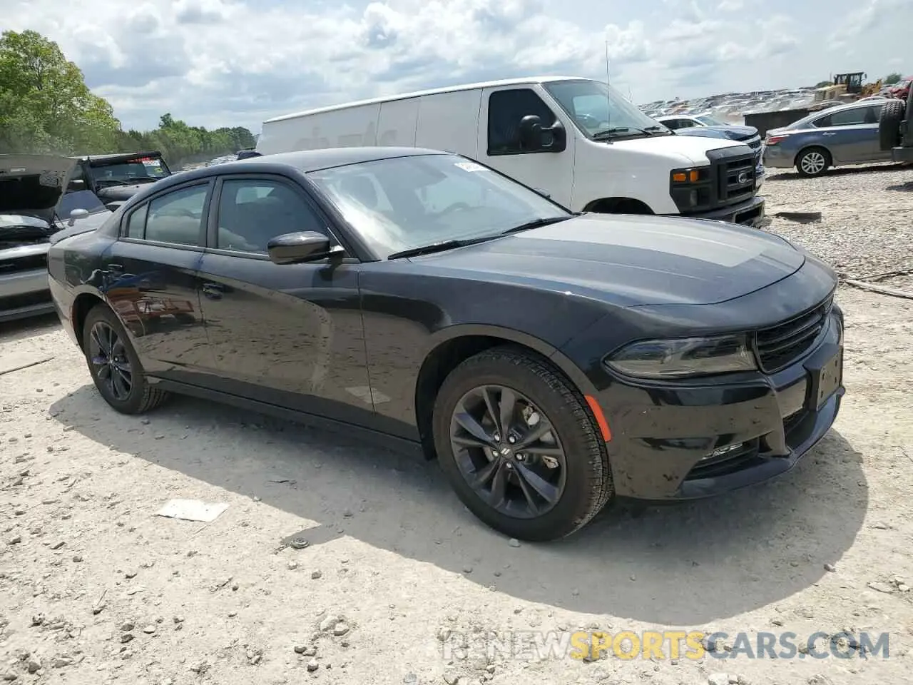 4 Photograph of a damaged car 2C3CDXJG3PH676541 DODGE CHARGER 2023
