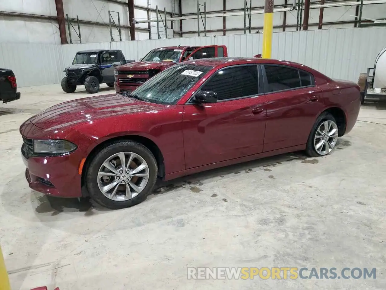 1 Photograph of a damaged car 2C3CDXJG5PH648269 DODGE CHARGER 2023
