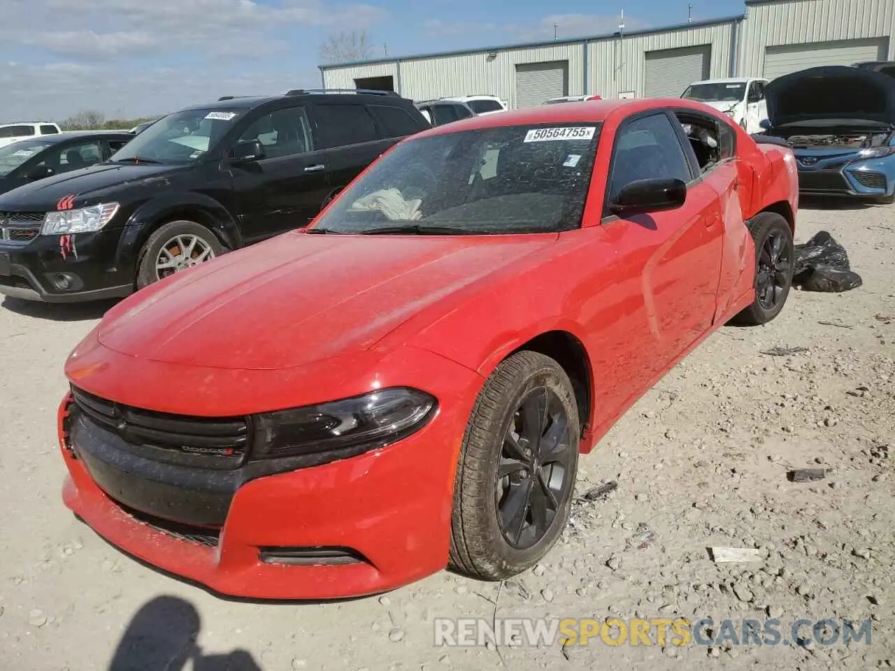 1 Фотография поврежденного автомобиля 2C3CDXJG7PH704924 DODGE CHARGER 2023