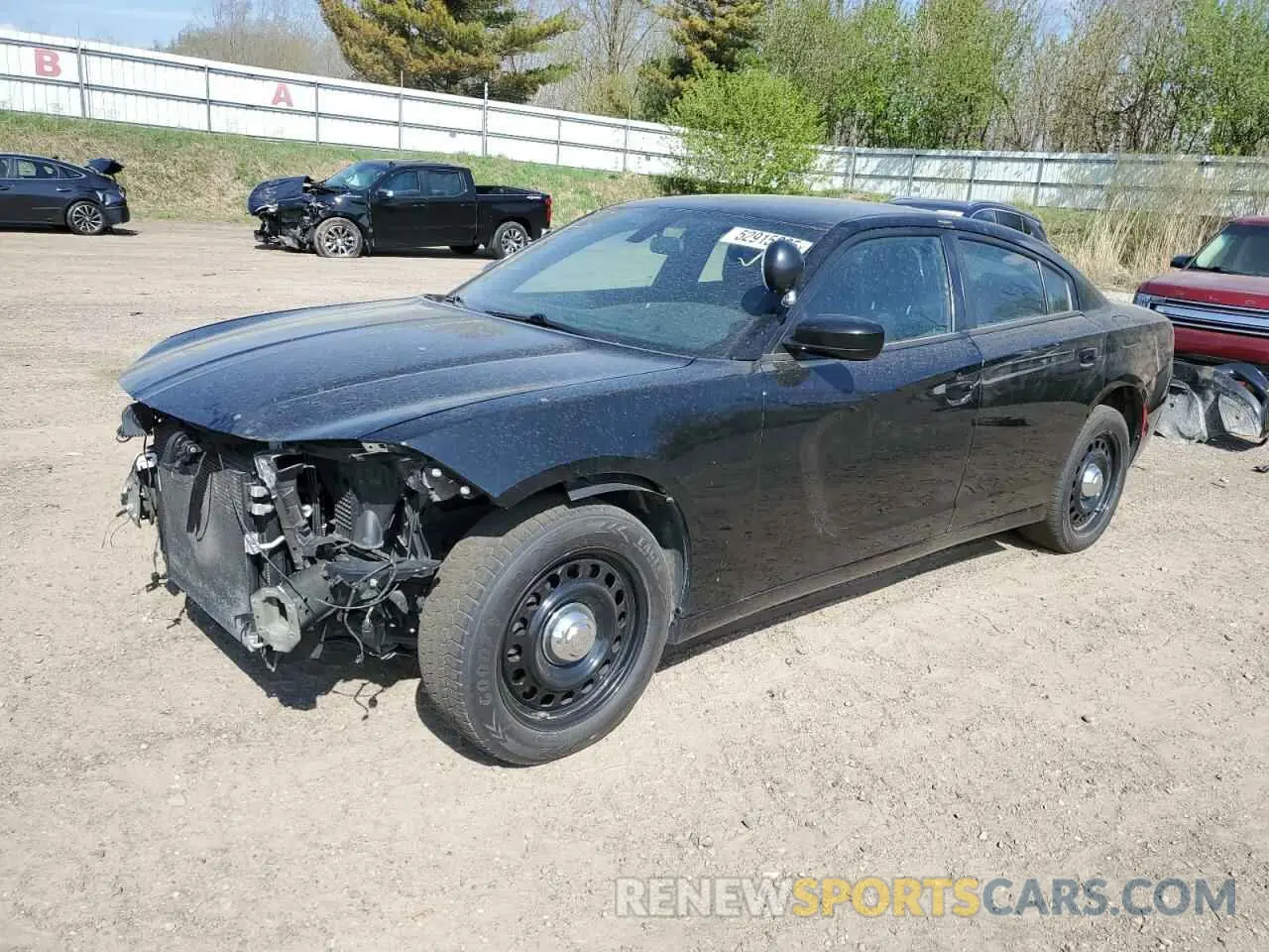1 Photograph of a damaged car 2C3CDXKG4PH513959 DODGE CHARGER 2023