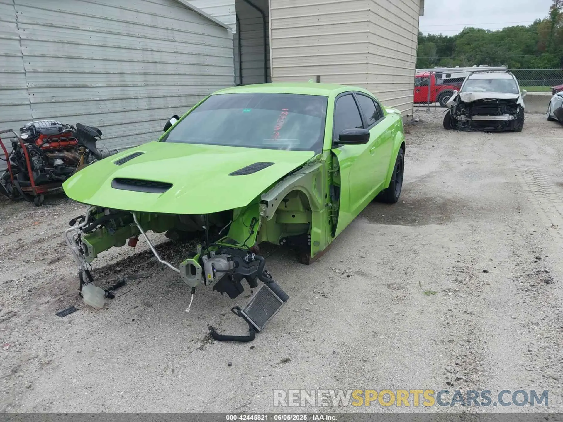 2 Photograph of a damaged car 2C3CDXL90PH571504 DODGE CHARGER 2023