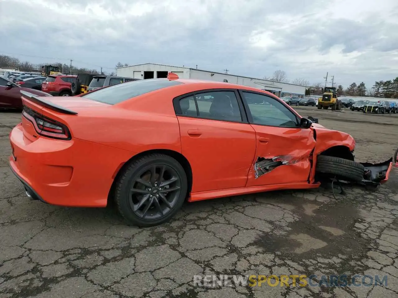 3 Фотография поврежденного автомобиля 2C3CDXMG2PH548450 DODGE CHARGER 2023