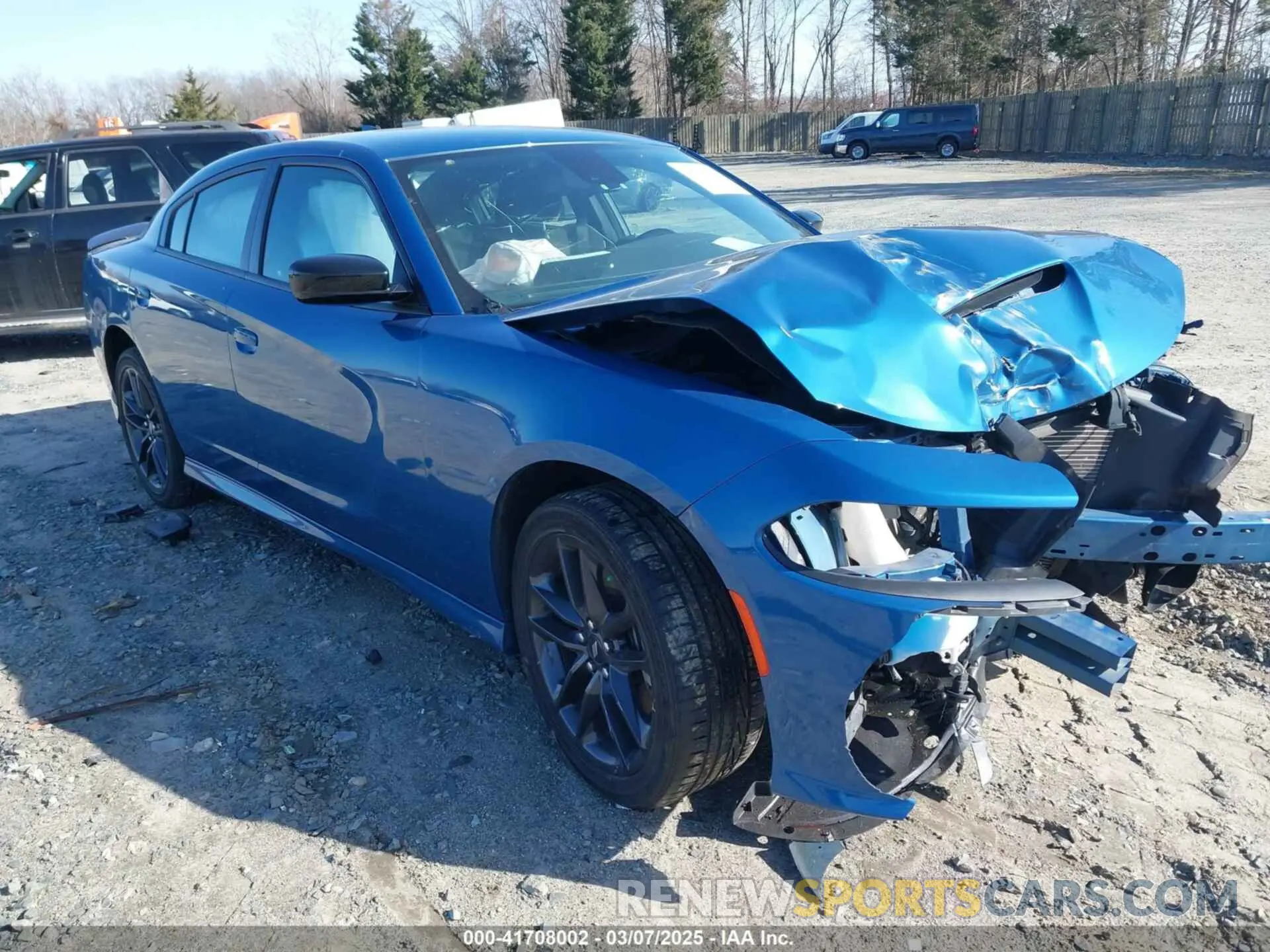 1 Photograph of a damaged car 2C3CDXMG2PH552045 DODGE CHARGER 2023