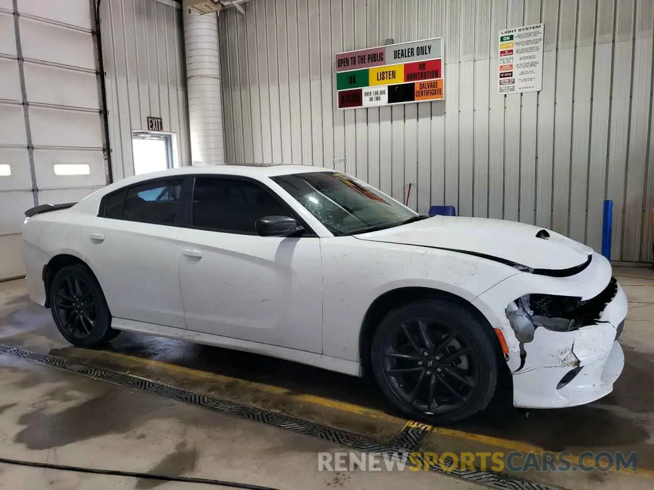 4 Фотография поврежденного автомобиля 2C3CDXMG3PH584857 DODGE CHARGER 2023
