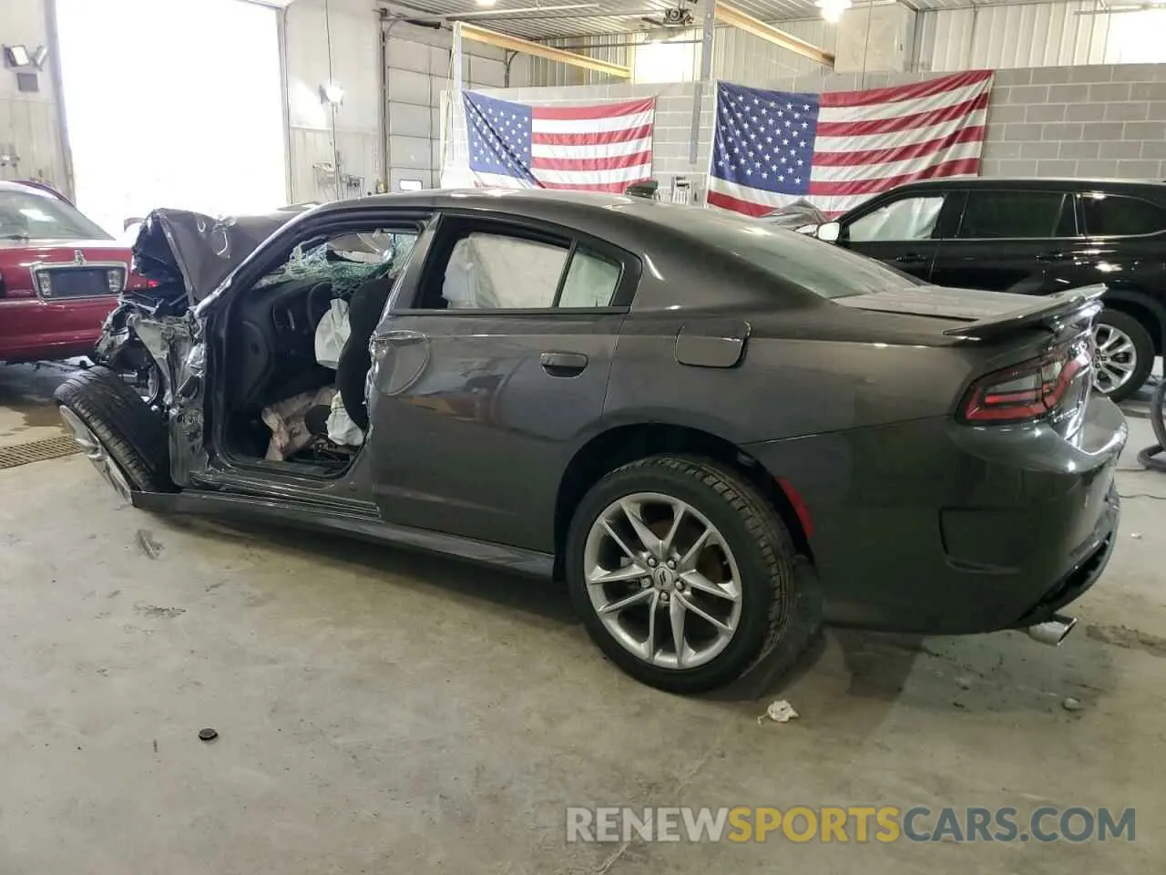 2 Фотография поврежденного автомобиля 2C3CDXMG4PH620264 DODGE CHARGER 2023