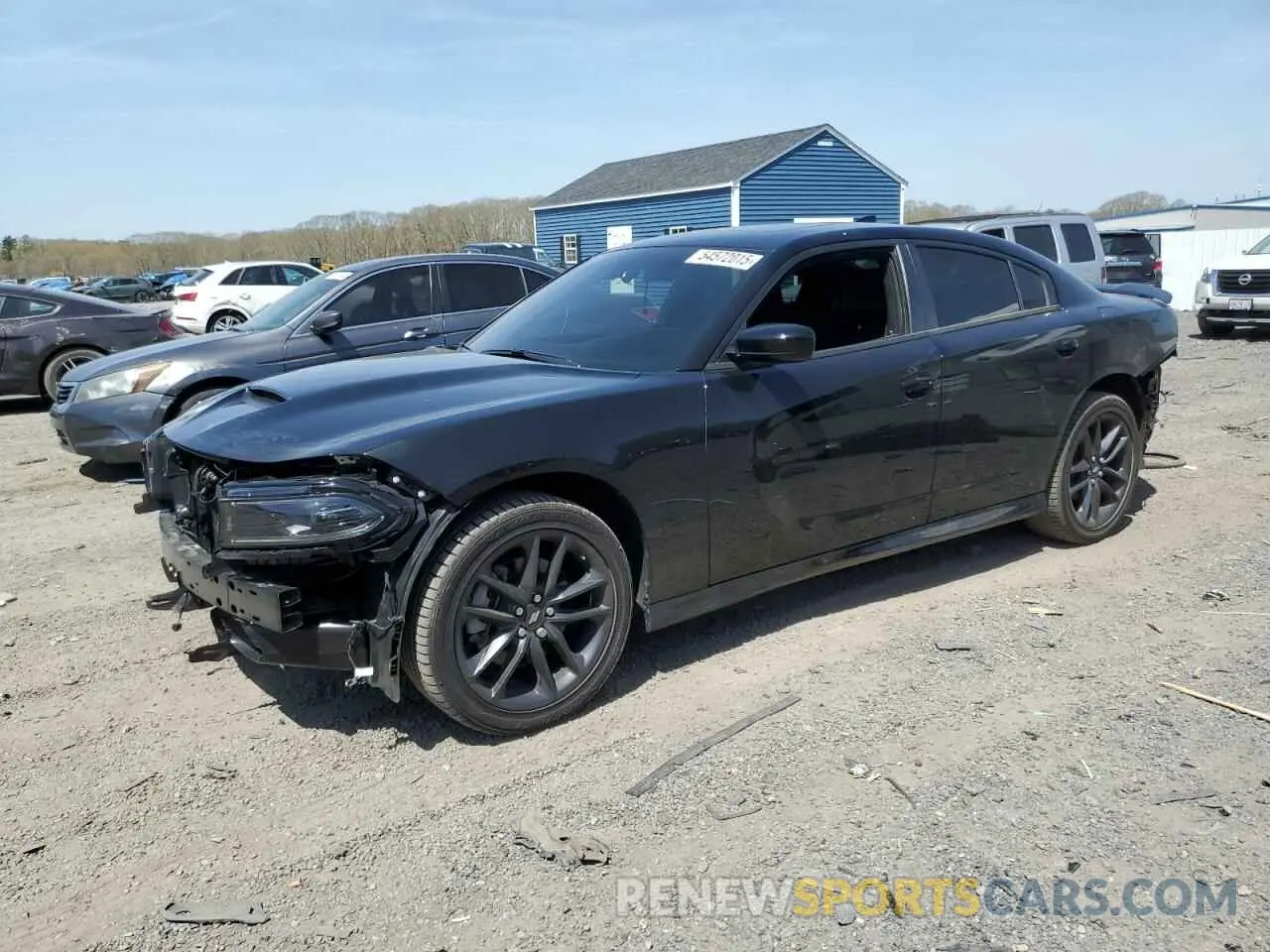 1 Photograph of a damaged car 2C3CDXMG9PH616520 DODGE CHARGER 2023