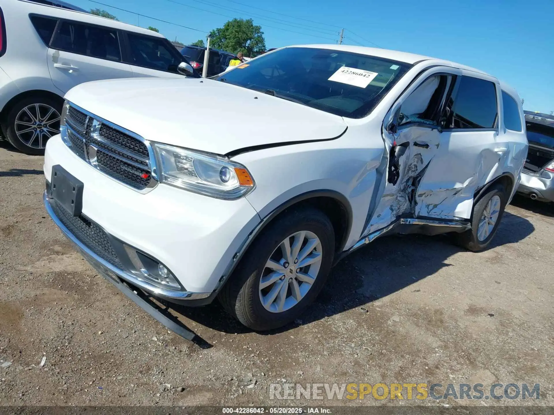 2 Photograph of a damaged car 1C4RDHAG1KC535331 DODGE DURANGO 2019