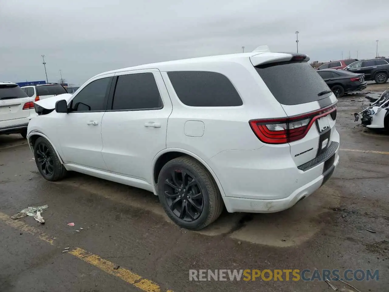 2 Photograph of a damaged car 1C4RDHAG5KC573578 DODGE DURANGO 2019