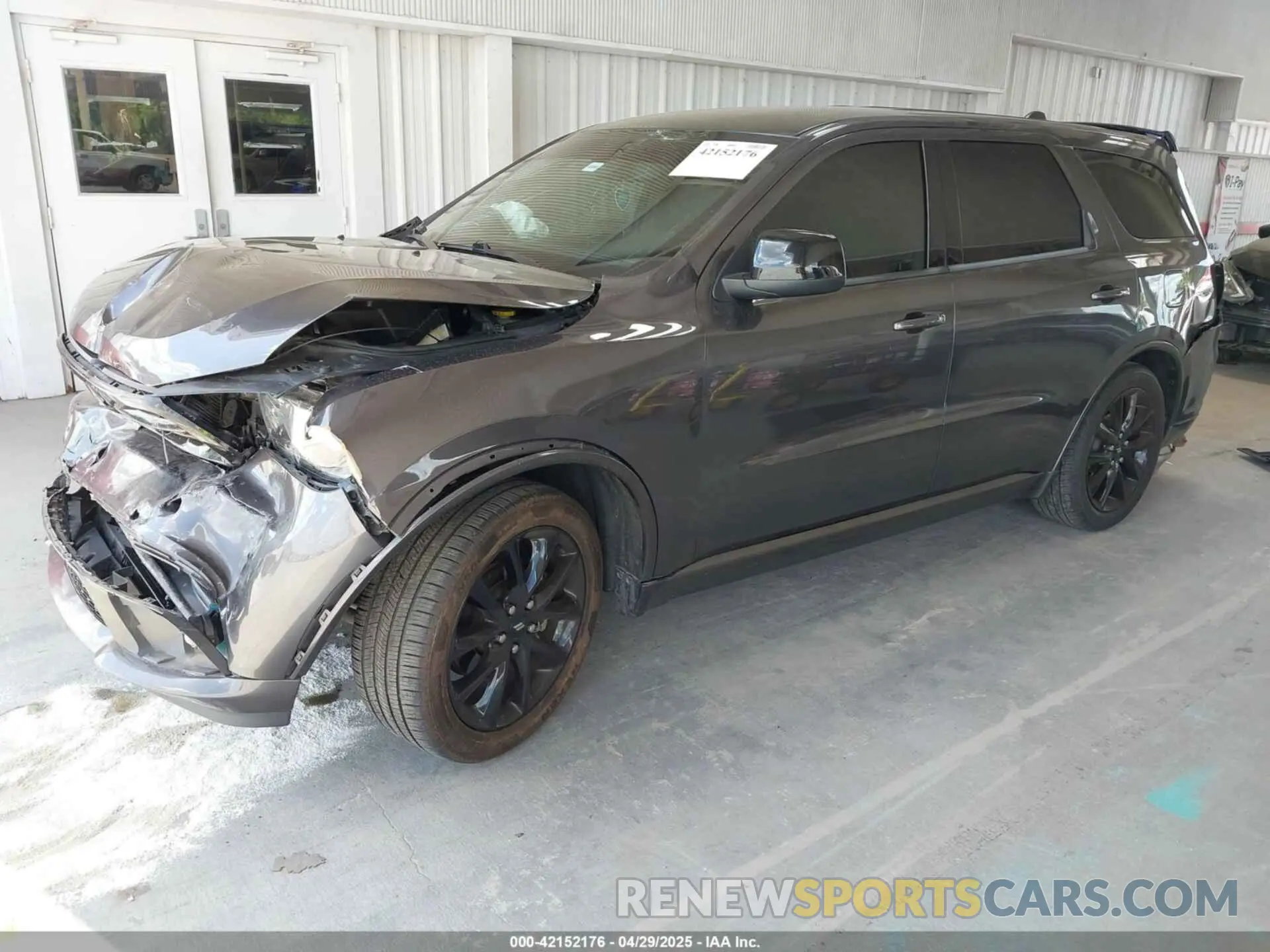 2 Фотография поврежденного автомобиля 1C4RDHAG5KC847474 DODGE DURANGO 2019
