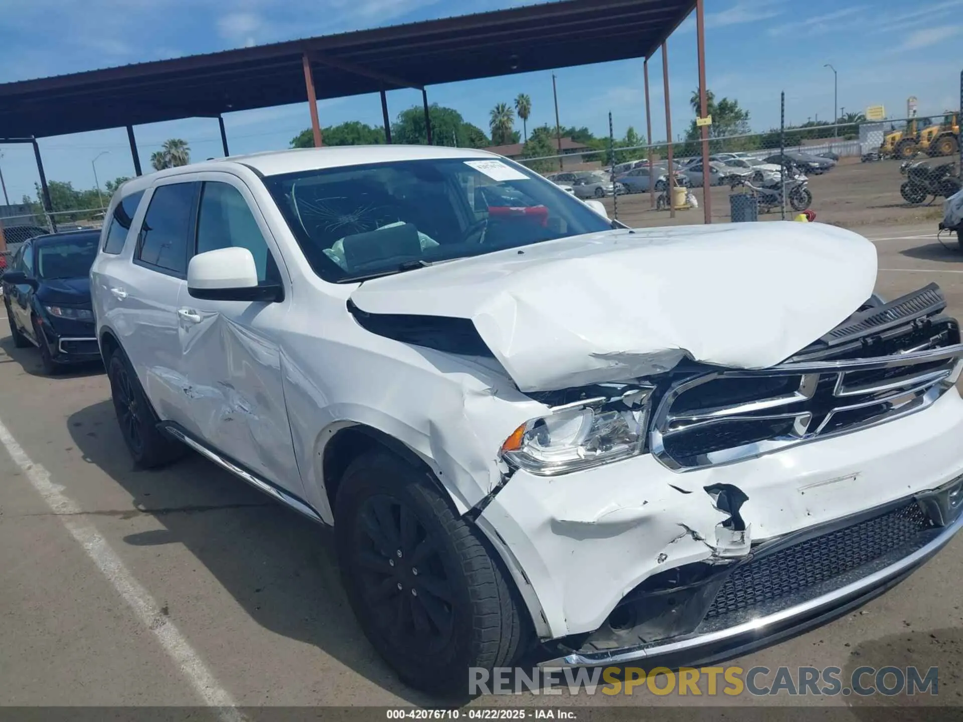 1 Photograph of a damaged car 1C4RDHAG6KC824589 DODGE DURANGO 2019