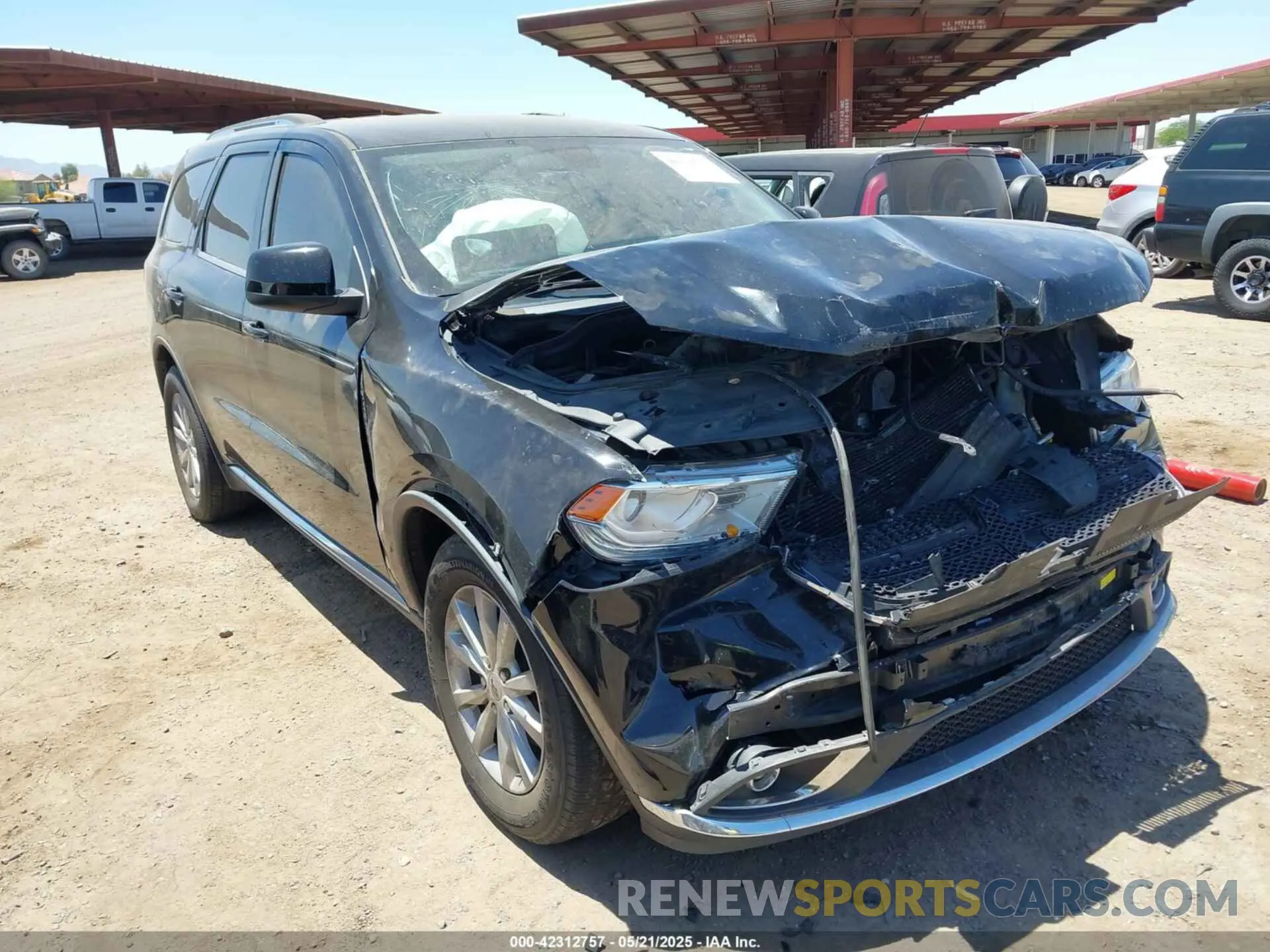 1 Фотография поврежденного автомобиля 1C4RDHAG8KC684576 DODGE DURANGO 2019