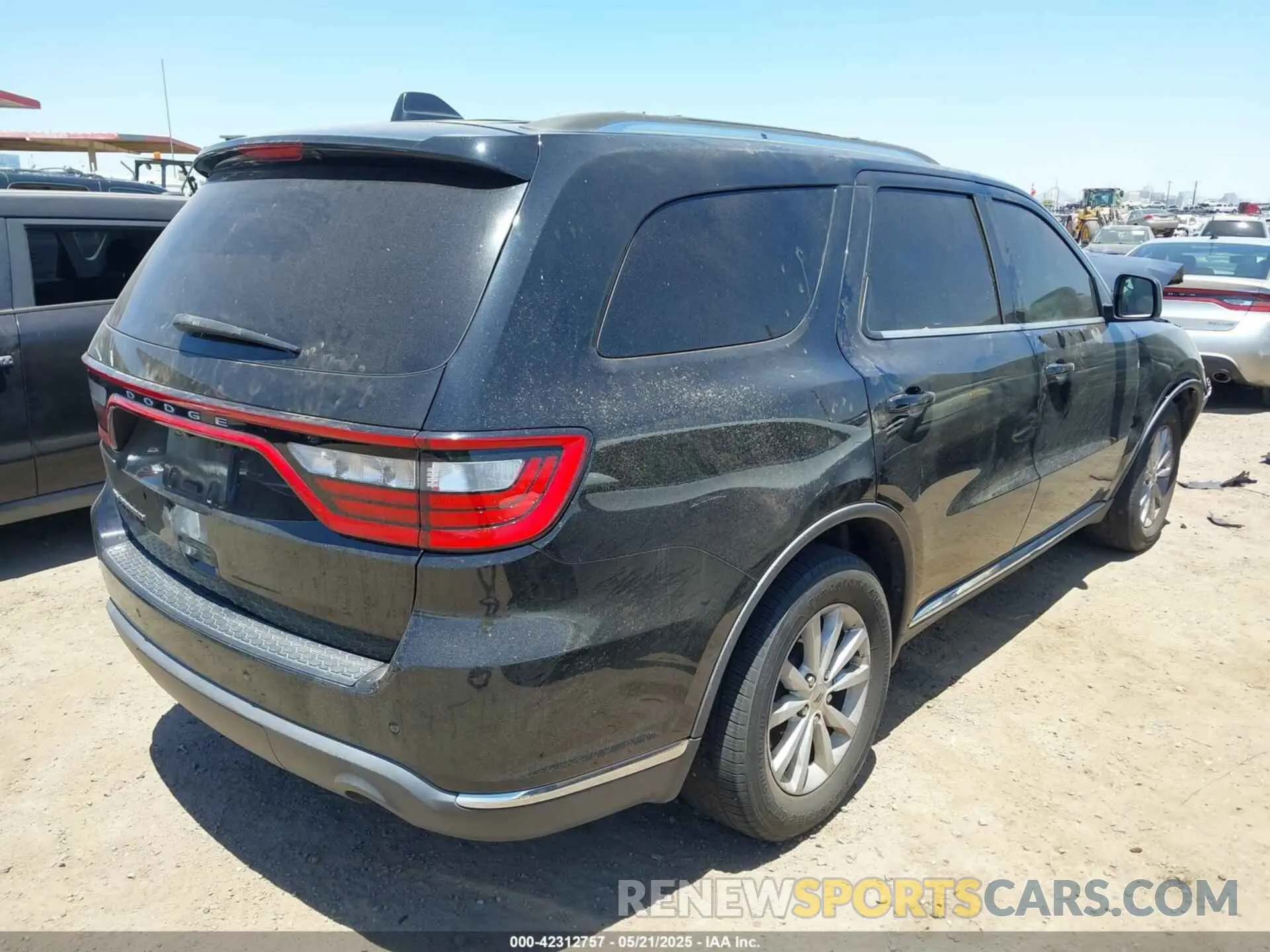 4 Фотография поврежденного автомобиля 1C4RDHAG8KC684576 DODGE DURANGO 2019