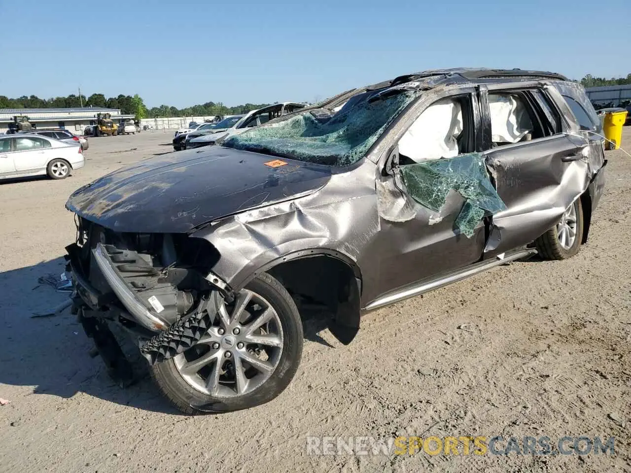 1 Photograph of a damaged car 1C4RDHAG9KC550093 DODGE DURANGO 2019